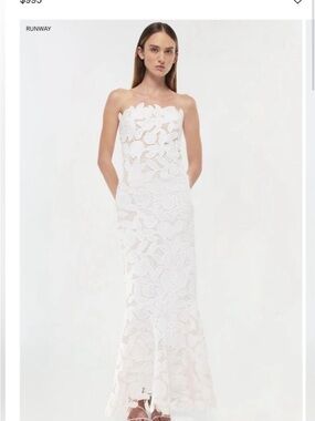 Jonathan Simkhai Valletta Strapless Dress